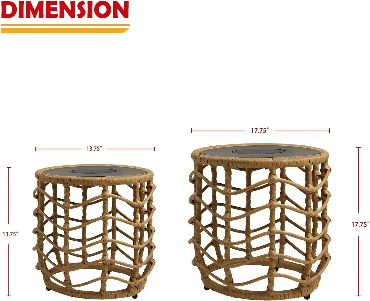 Outdoor Furniture Deals - [Hot Deal, Limited Time Offer!]Set of