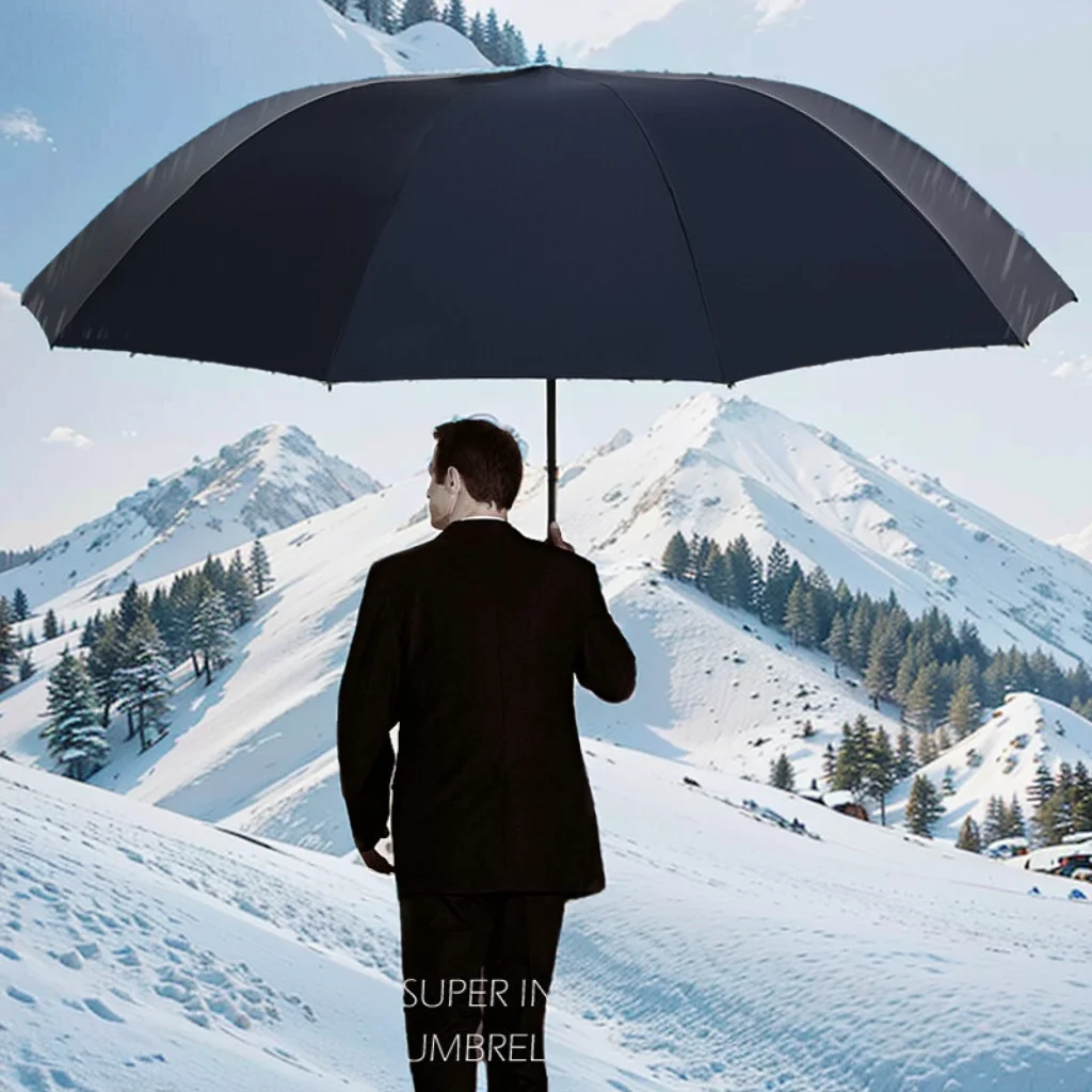 Parasol Umbrella Large - Hot 130CM Oversized Folding Umbrella Windproof