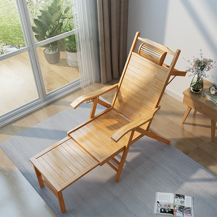 Outdoor Furniture Modern - Lightweight Modern Design Bamboo Folding Lounge