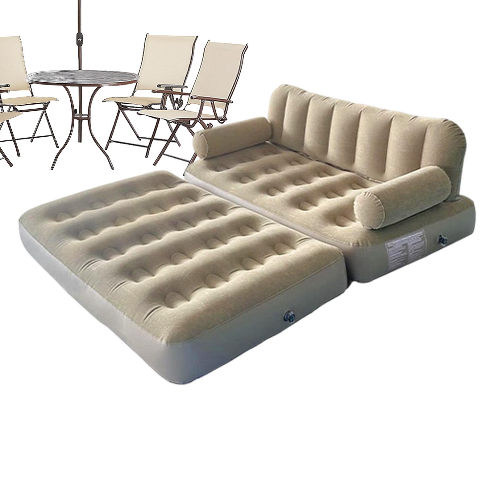 Outdoor Furniture European - Air Sofa With Air Pump Folding