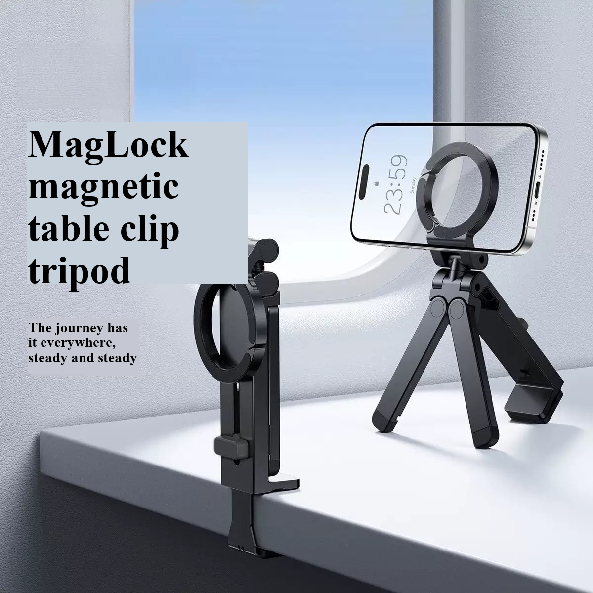 Outdoor Furniture European - New magnetic phone holder, desktop clip
