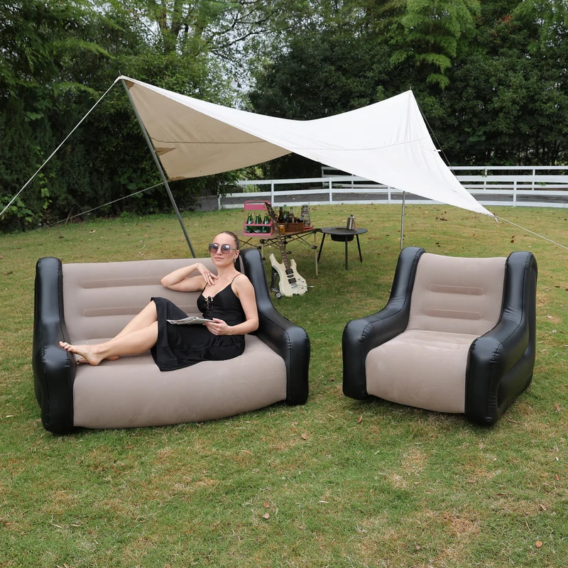 Air Mattress Inflatable Sofa D - Outdoor Furniture Balcony review and price