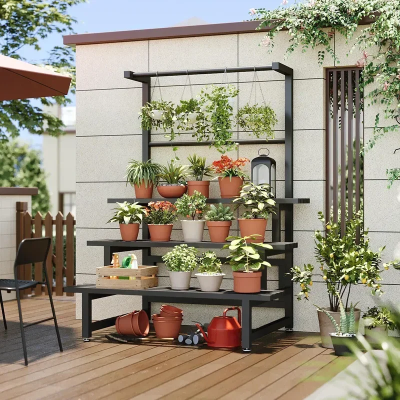 Tiered Display Plant Rack Shel - Outdoor Furniture Balcony review and price