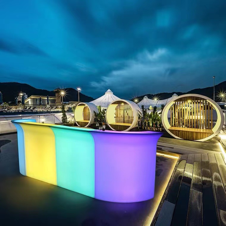 Indoor Outdoor Led bar Furnitu - Outdoor Furniture Rental For Party review and price
