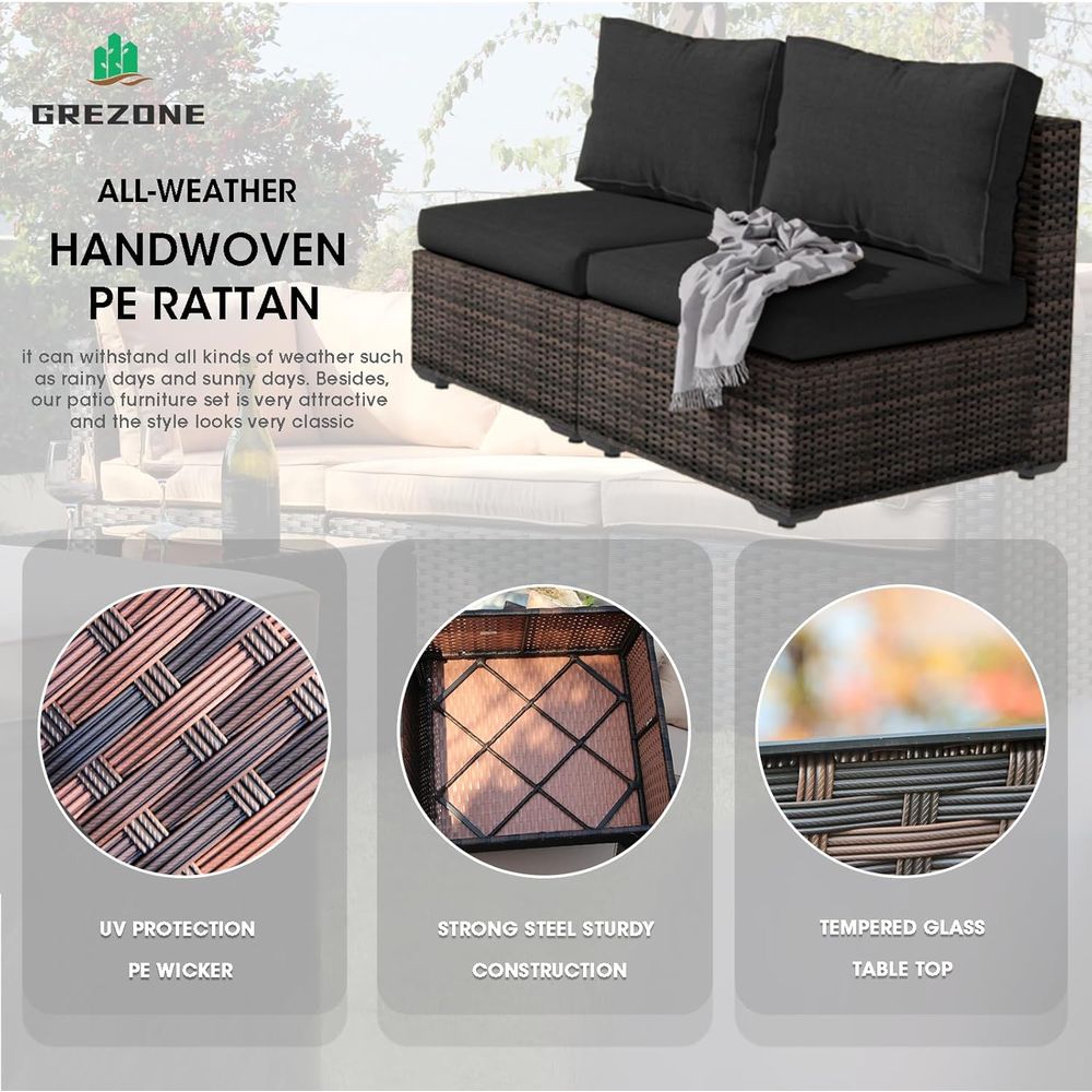 13-Piece Outdoor Sectional Pat - Outdoor Furniture Fire Pit review and price