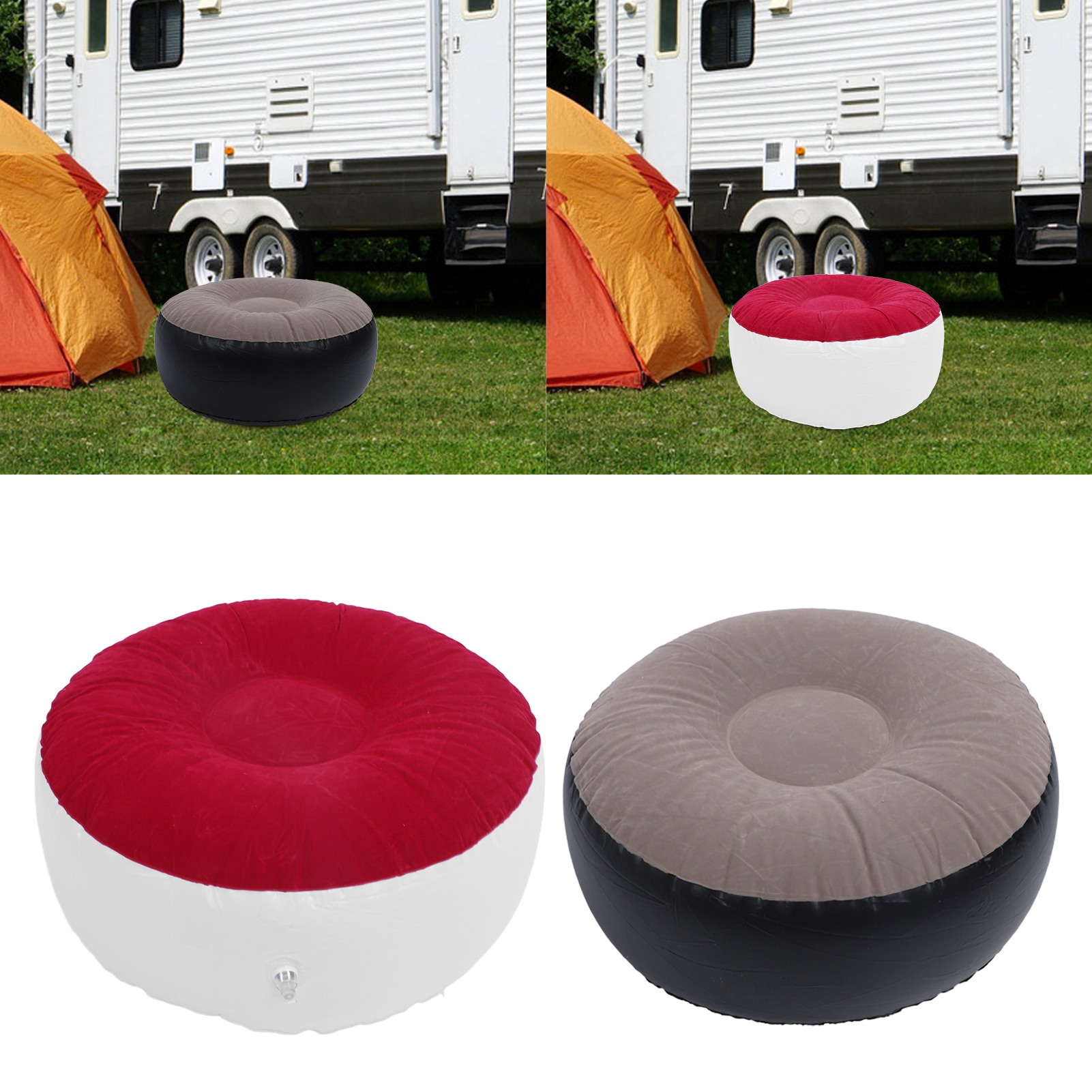 Inflatable Flocking Stool Mult - Outdoor Furniture European review and price