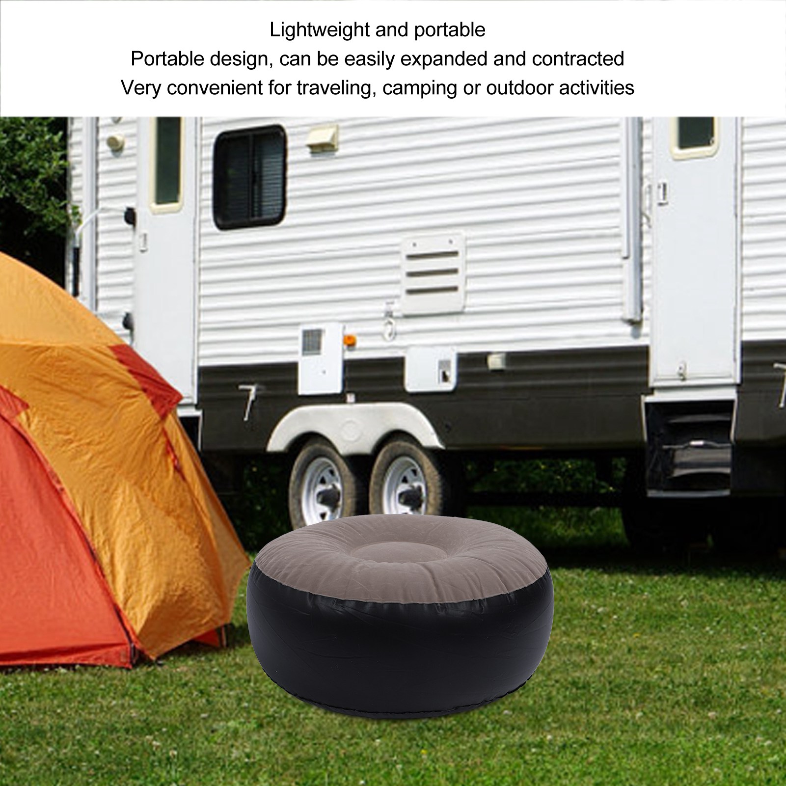 Inflatable Flocking Stool Mult - Outdoor Furniture European review and price