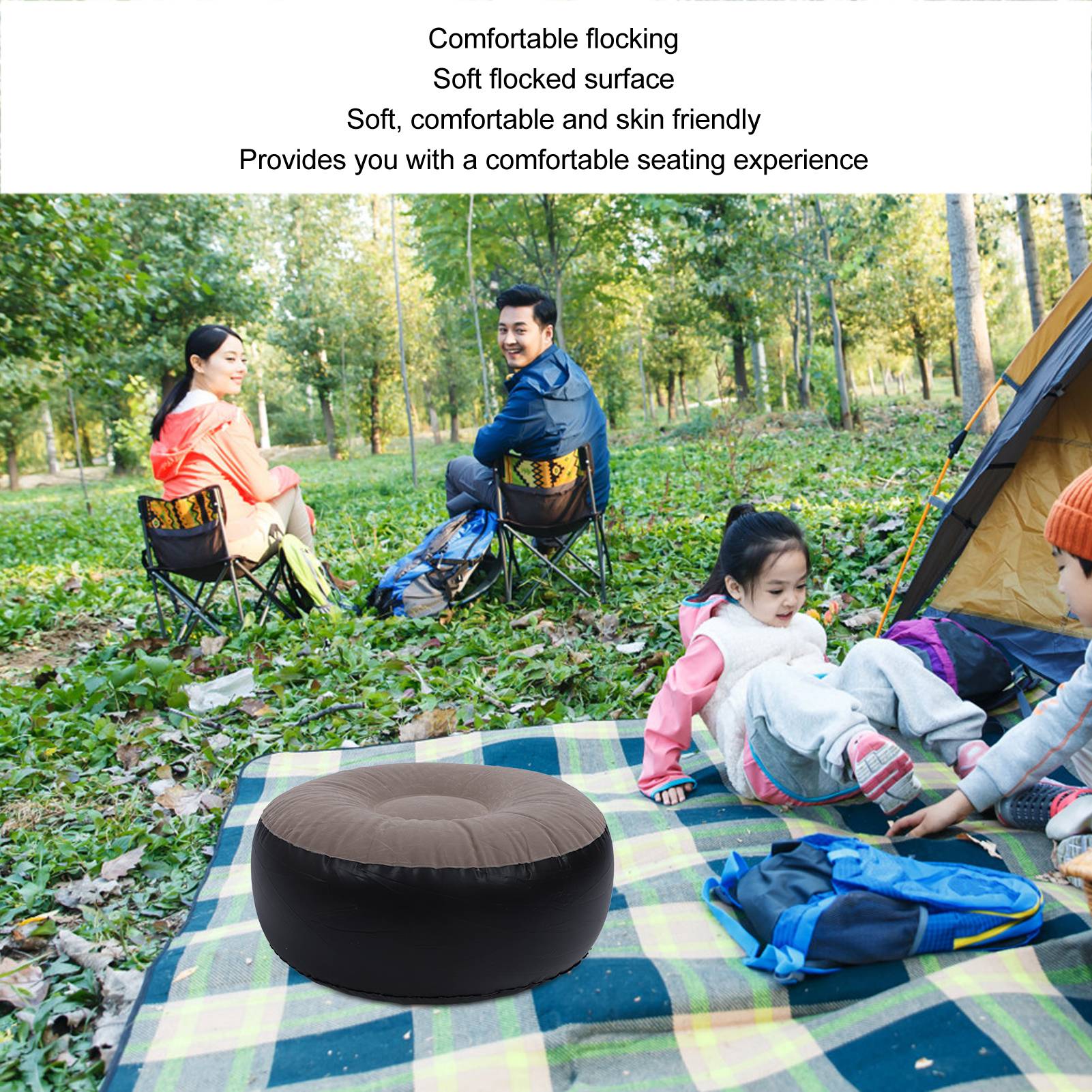 Inflatable Flocking Stool Mult - Outdoor Furniture European review and price