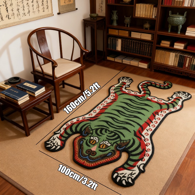 VIKAMA Tiger Pattern Rug Non-s - Outdoor Furniture For Cafe review and price