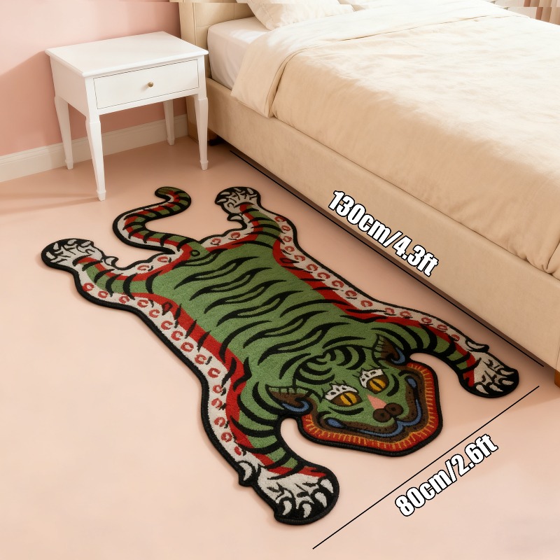 VIKAMA Tiger Pattern Rug Non-s - Outdoor Furniture For Cafe review and price