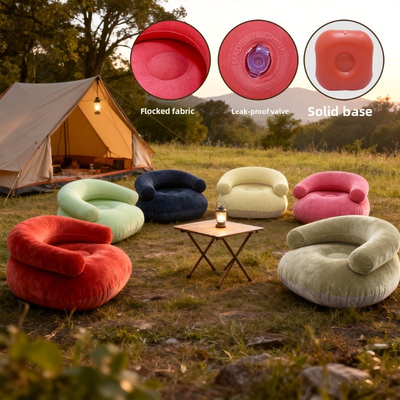 Inflatable Lazy Sofa U-shaped  - Outdoor Furniture Balcony review and price