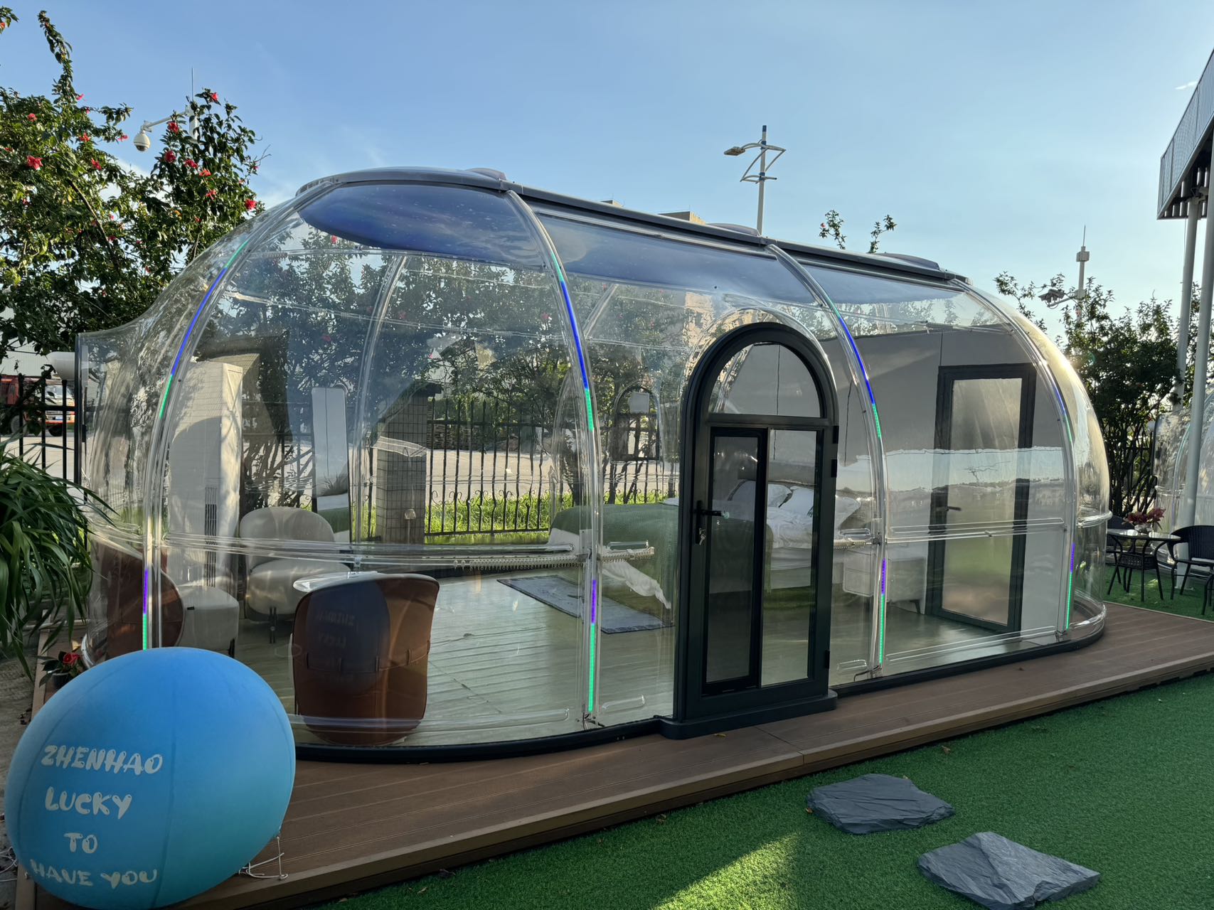 7.8-Meter Transparent Starry P - Outdoor Furniture European review and price