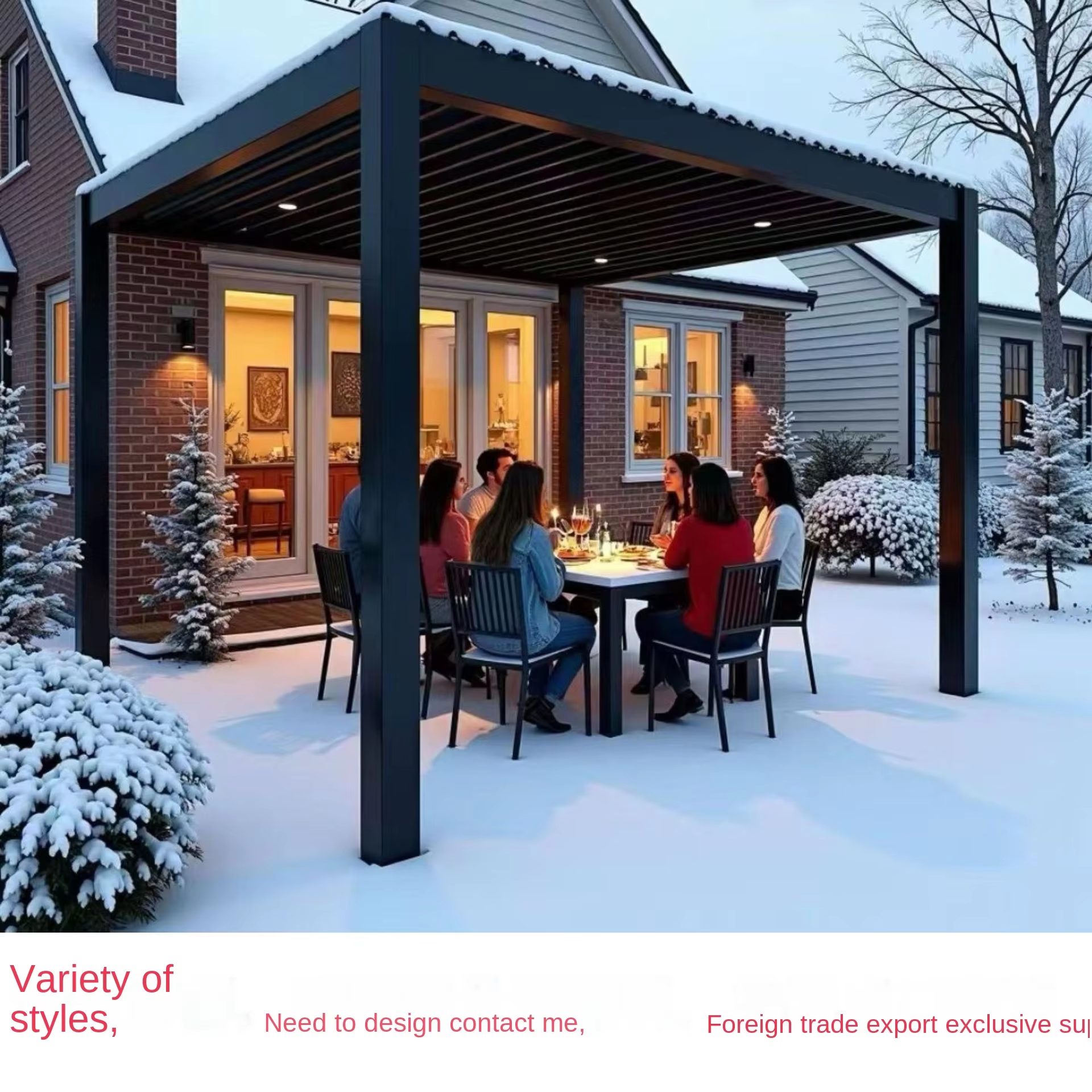 Customized Aluminum Pergola Fr - Outdoor Furniture Modern review and price