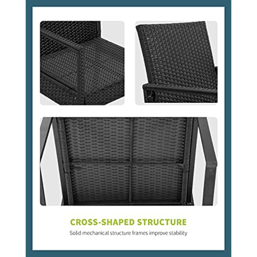 FDW 3 Pieces Outdoor Patio Fur - Outdoor Furniture Balcony review and price