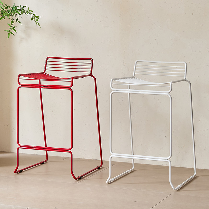 Nordic Minimalist Bar Stool Mo - Outdoor Furniture For Cafe review and price