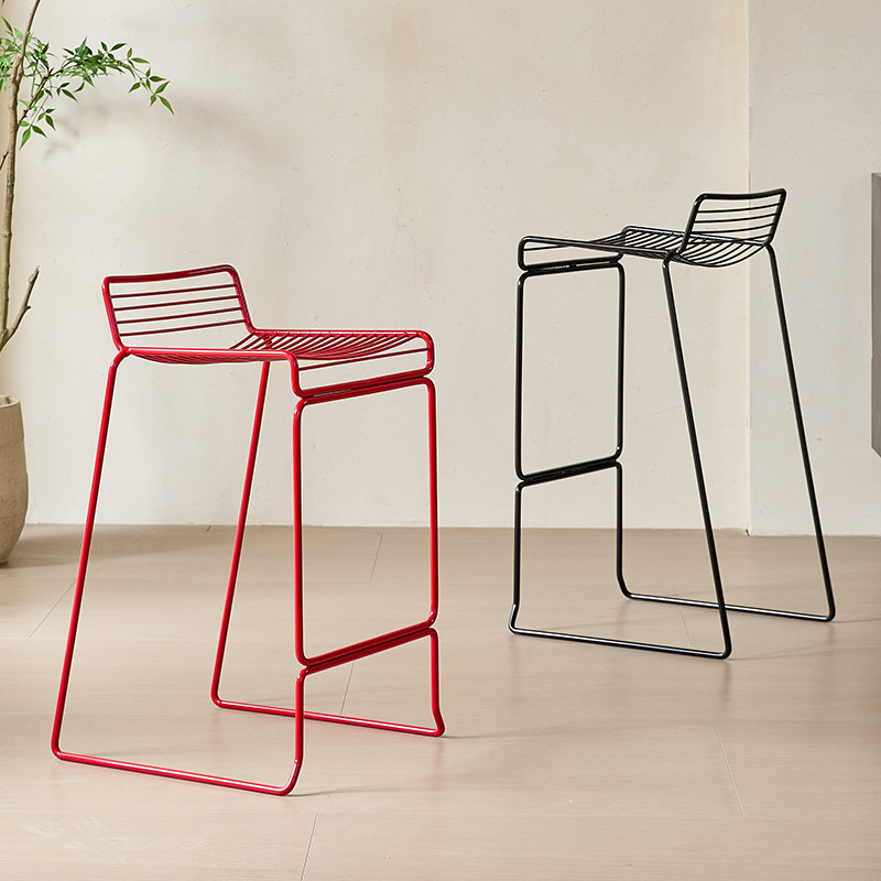 Nordic Minimalist Bar Stool Mo - Outdoor Furniture For Cafe review and price