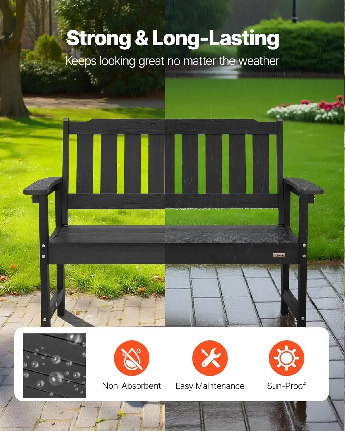 Big deal Outdoor Bench, 50.5 i - Outdoor Furniture Deals review and price