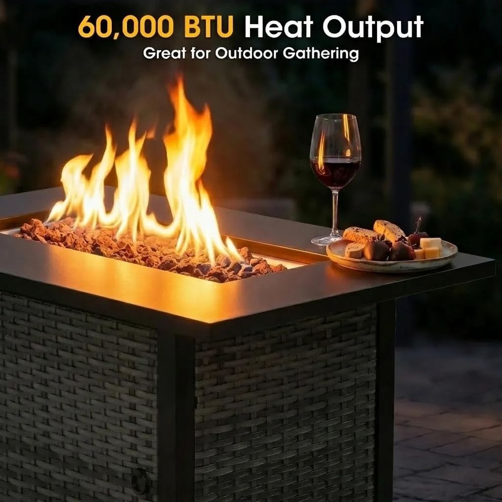 5-Piece Patio Furniture Set wi - Outdoor Furniture Fire Pit review and price