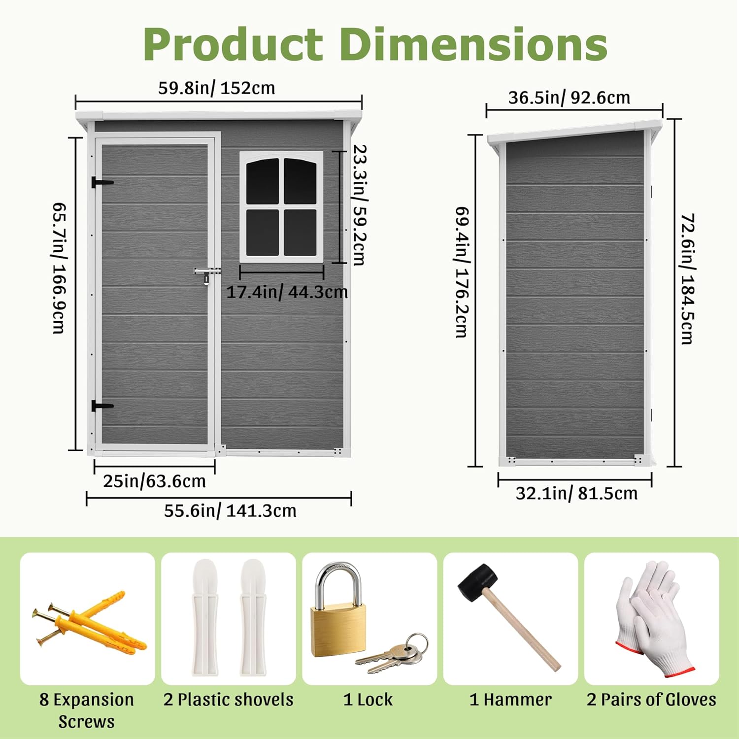 Resin Outdoor Storage Shed Kit - Outdoor Furniture Modern review and price