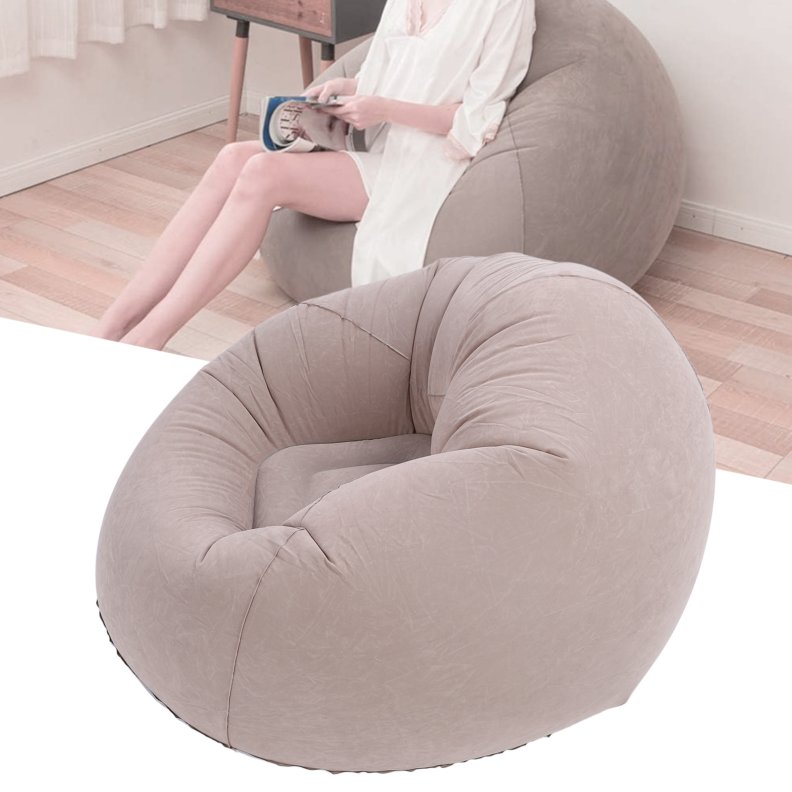 Inflatable Lounge Chair Portab - Outdoor Furniture Balcony review and price