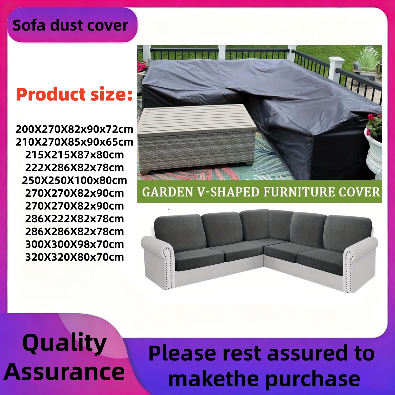 eavy-Duty Outdoor V-Shaped Fur - Outdoor Furniture European review and price