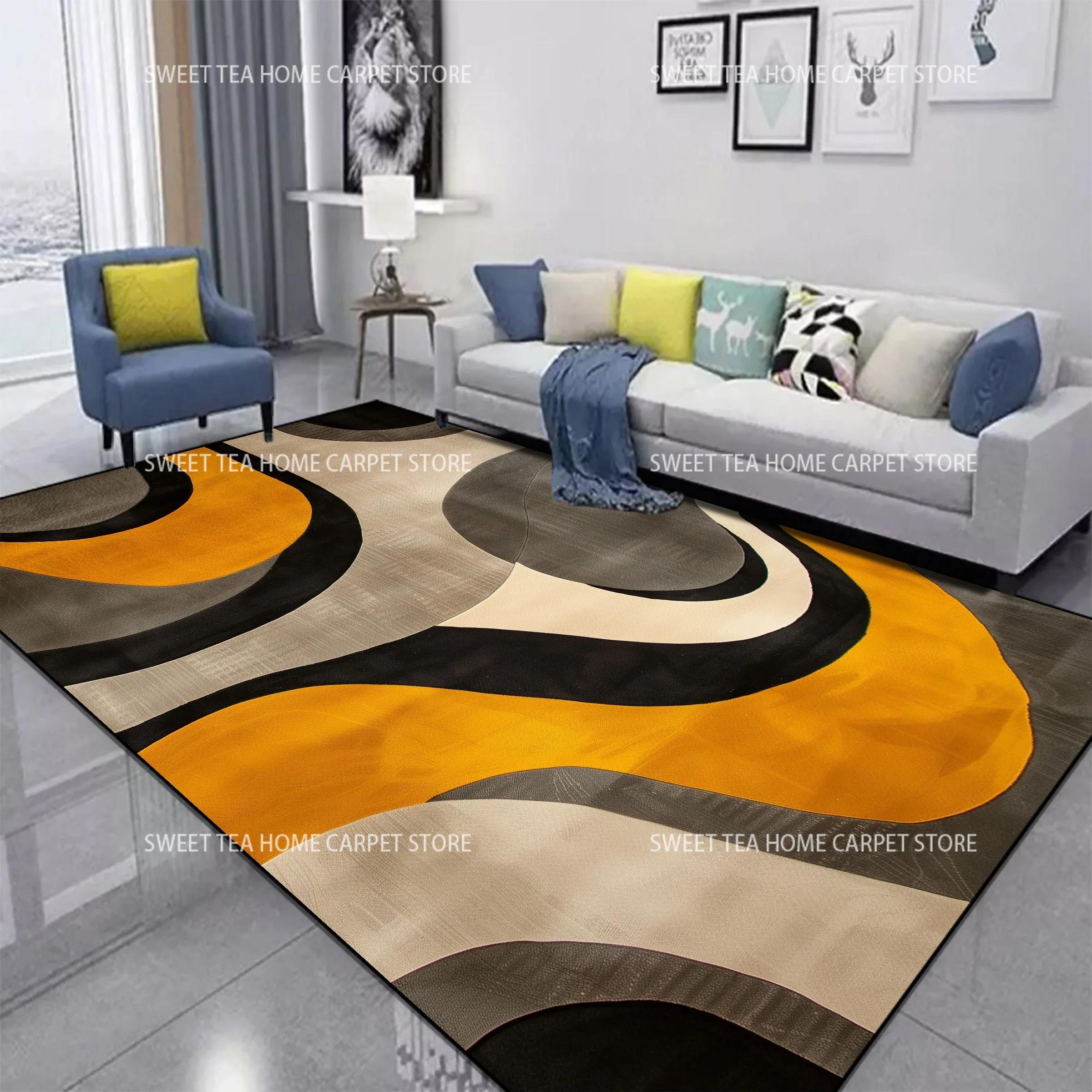 Red Black Swirl Rug Abstract C - Outdoor Furniture For Cafe review and price