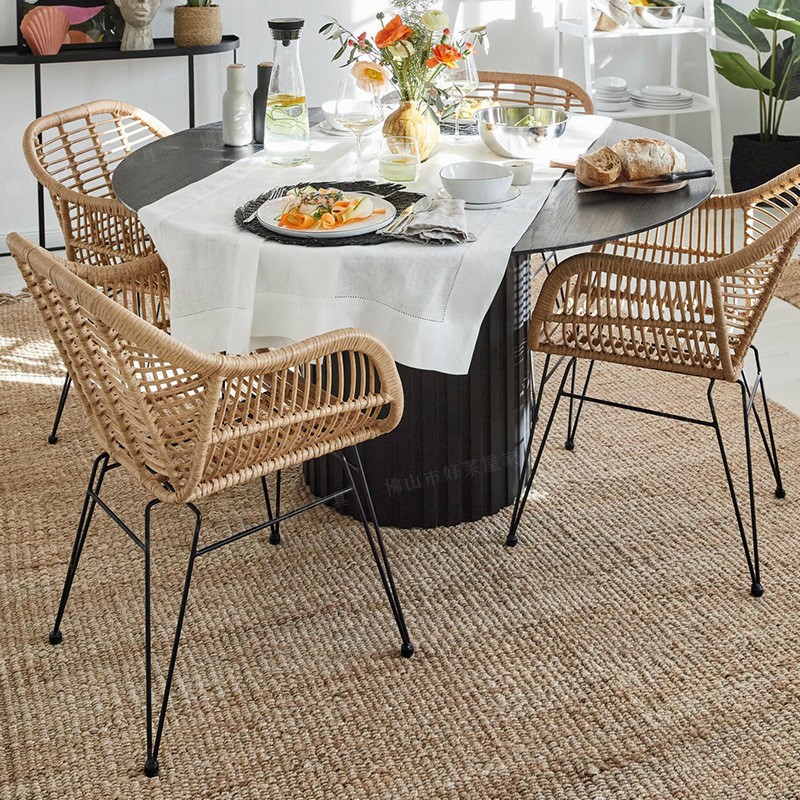 MOMO Ins Rattan Outdoor Balcon - Outdoor Furniture Deals review and price