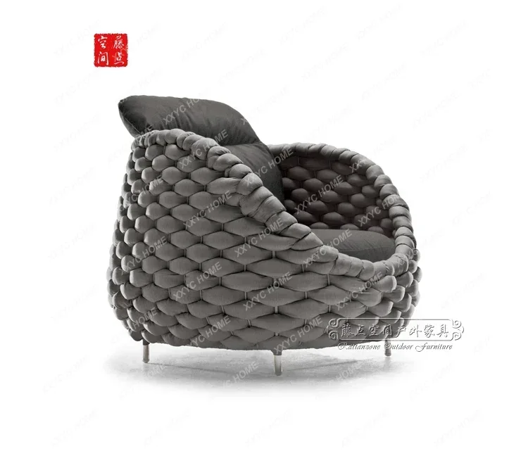 Nordic outdoor rattan sofa sin - Outdoor Furniture Balcony review and price