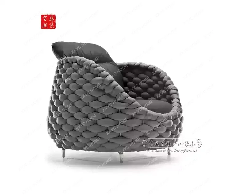 Nordic outdoor rattan sofa sin - Outdoor Furniture Balcony review and price