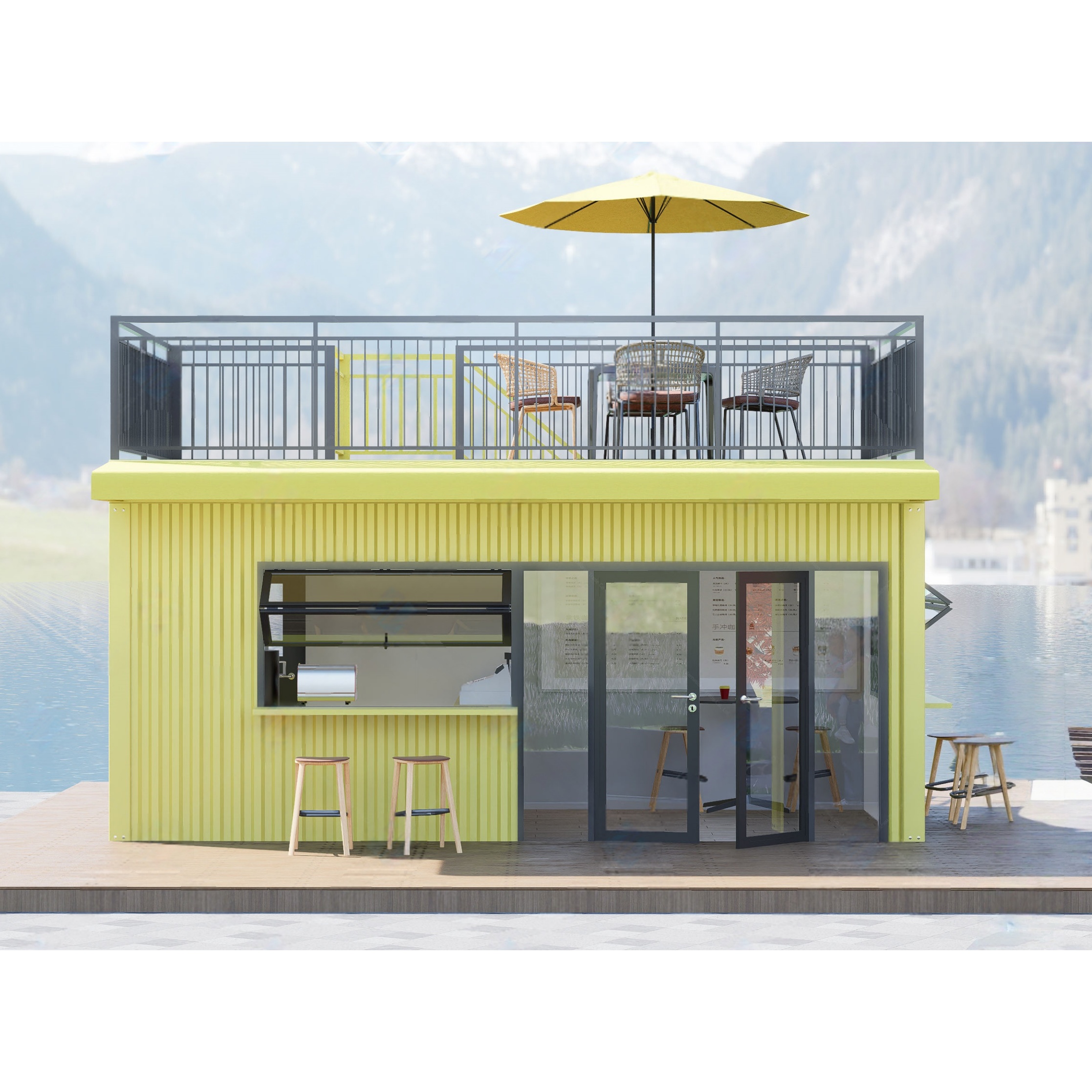 Container House 2 3 Bedrooms L - Outdoor Furniture Modern review and price