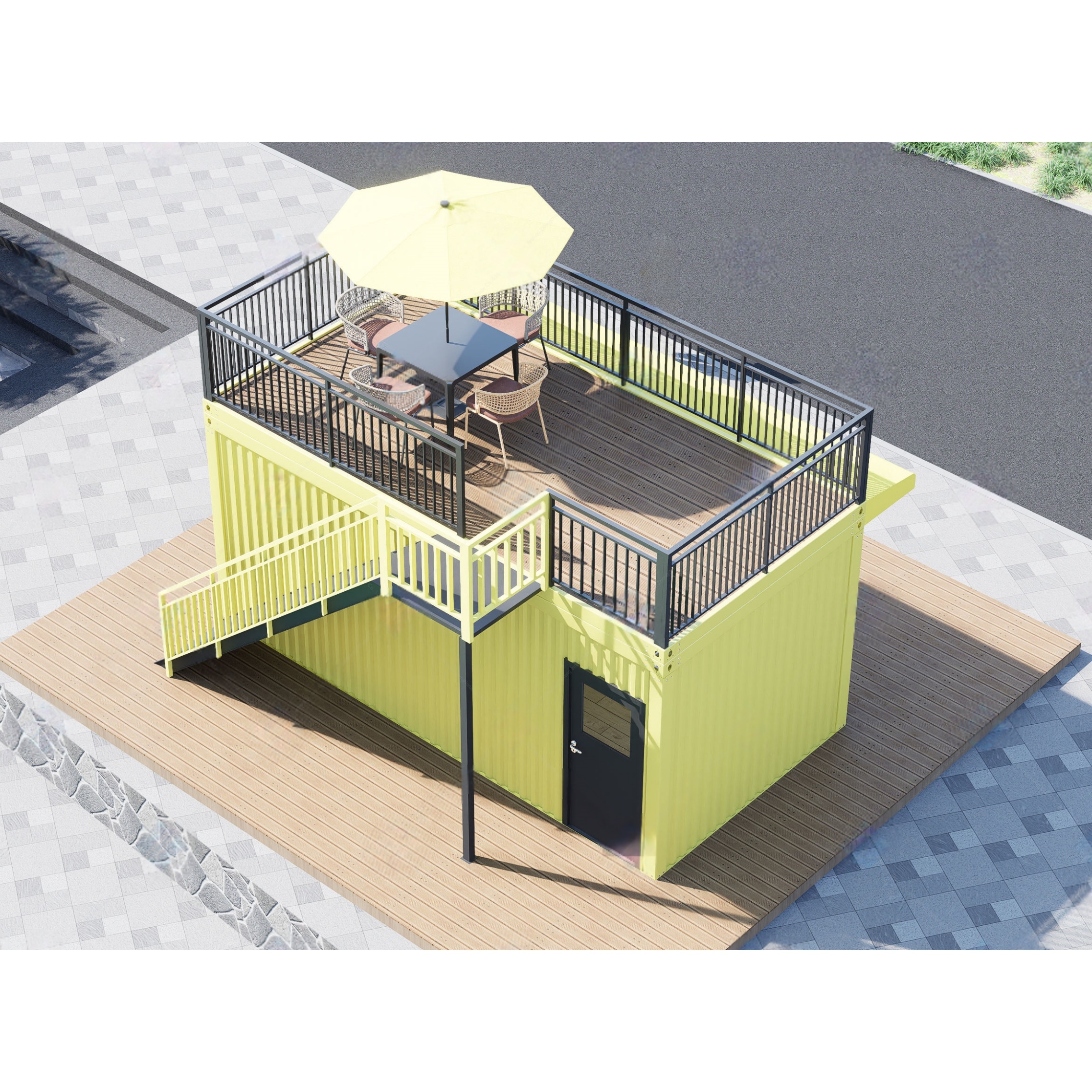 Container House 2 3 Bedrooms L - Outdoor Furniture Modern review and price