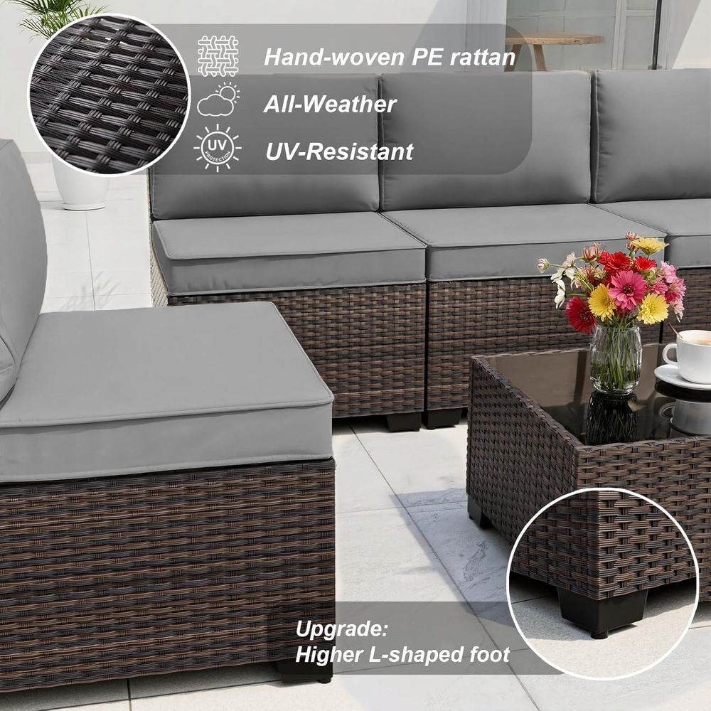 10-Piece Outdoor Patio Furnitu - Outdoor Furniture Fire Pit Set review and price
