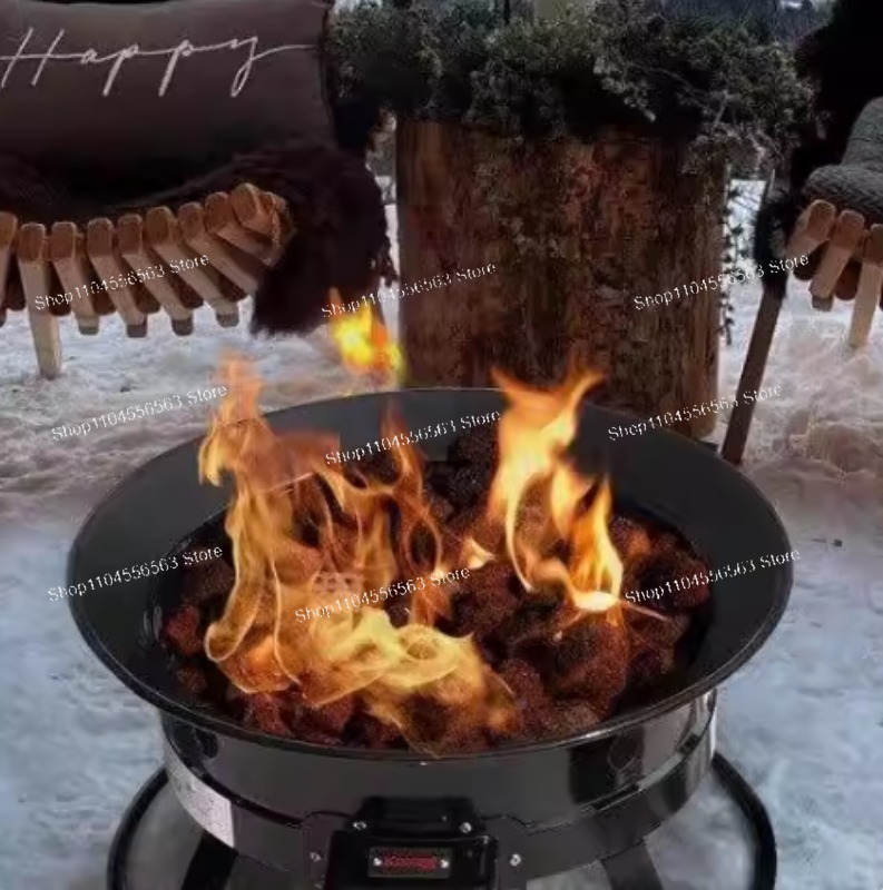 Portable Propane Fire Pit 58,0 - Outdoor Furniture Fire Pit review and price