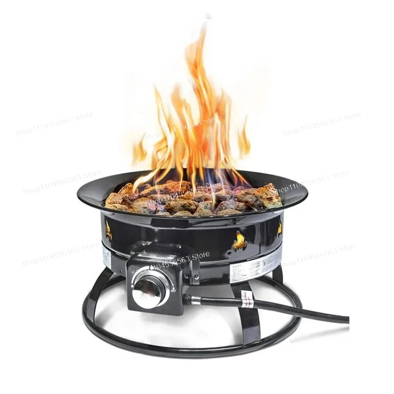 Portable Propane Fire Pit 58,0 - Outdoor Furniture Fire Pit review and price