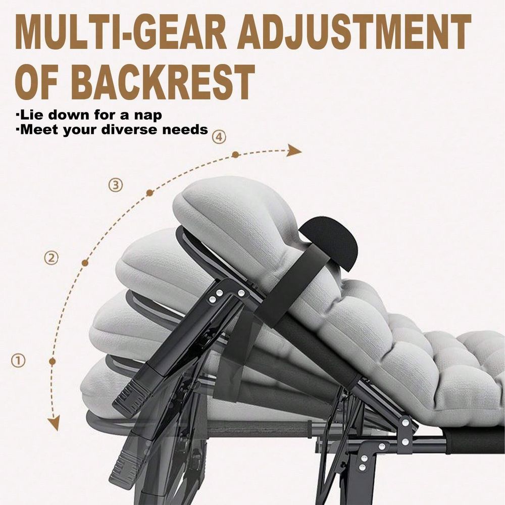 Cot, 4 Positions Adjustable Re - Outdoor Furniture European review and price