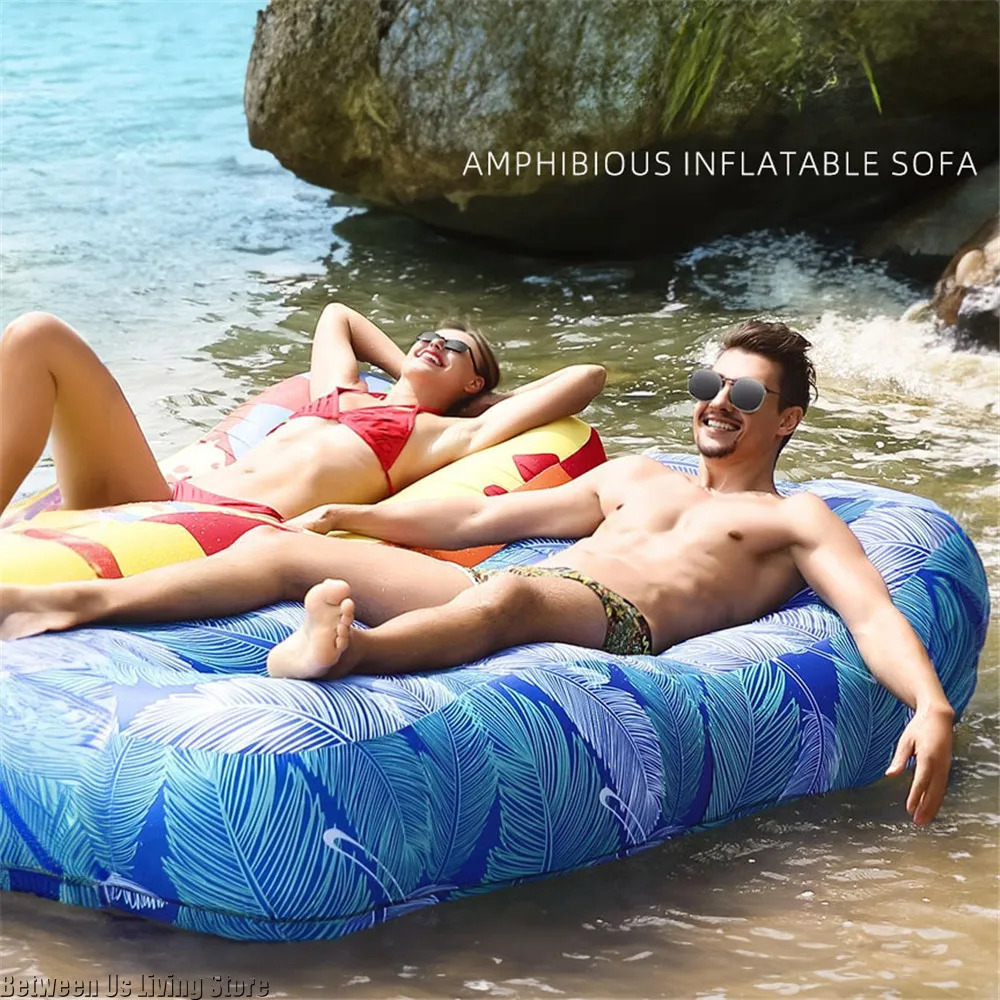 Luxury Inflatable Sofa Bed - E - Outdoor Furniture Balcony review and price