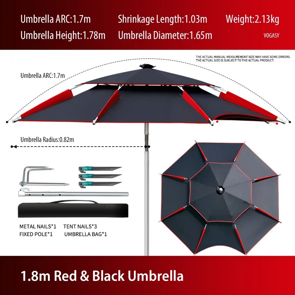 1PC Double-Layer Foldable Larg - Parasol Umbrella Large review and price