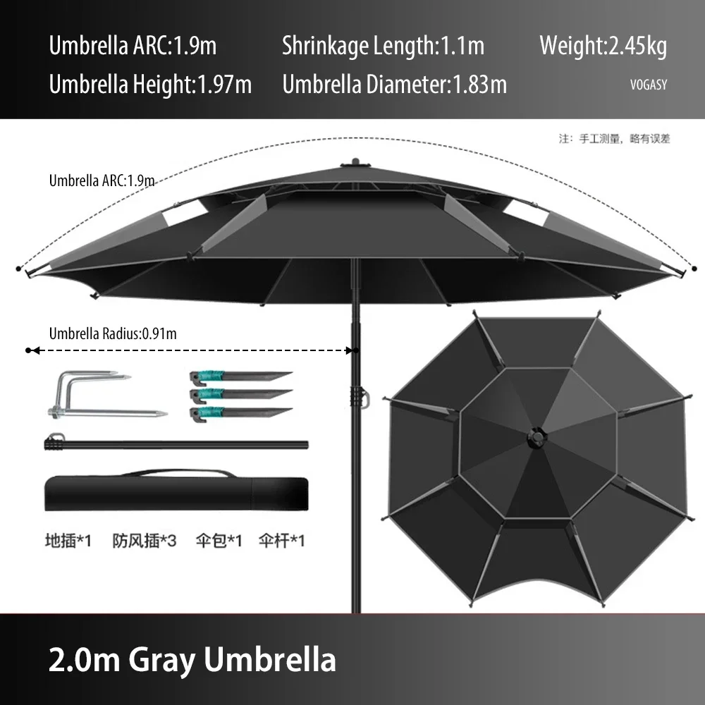 1PC Double-Layer Foldable Larg - Parasol Umbrella Large review and price