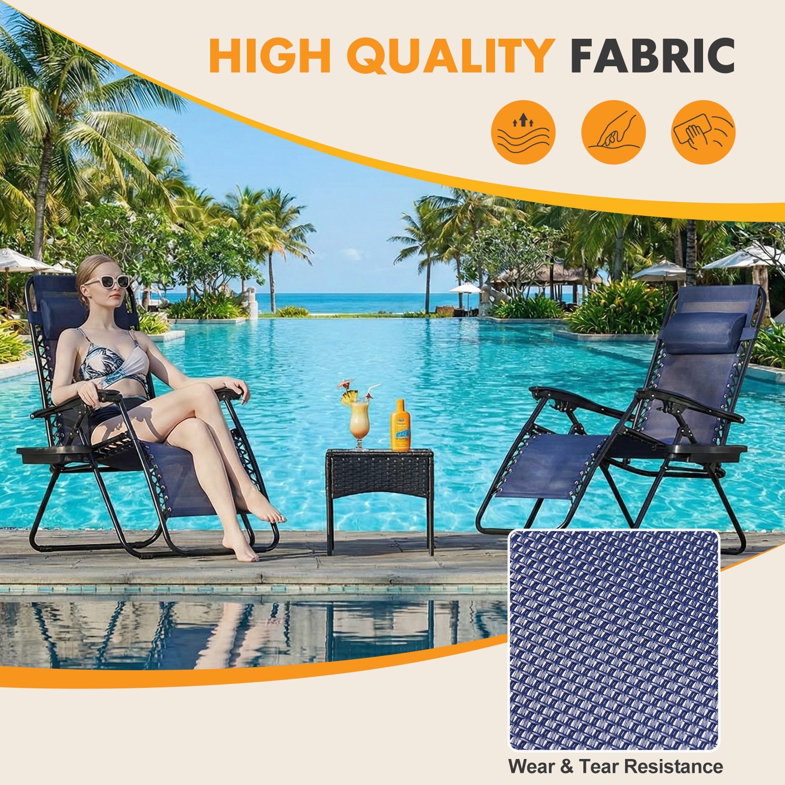 MCQ Outdoor Zero Gravity Chair - Outdoor Furniture Deals review and price