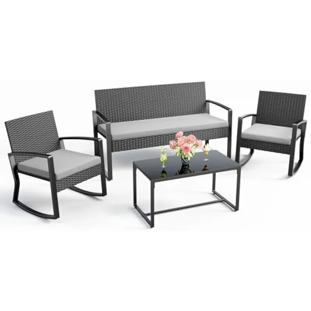 4 Piece Outdoor Patio Furnitur - Outdoor Furniture Deals review and price