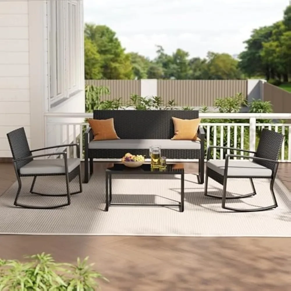 4 Piece Outdoor Patio Furnitur - Outdoor Furniture Deals review and price