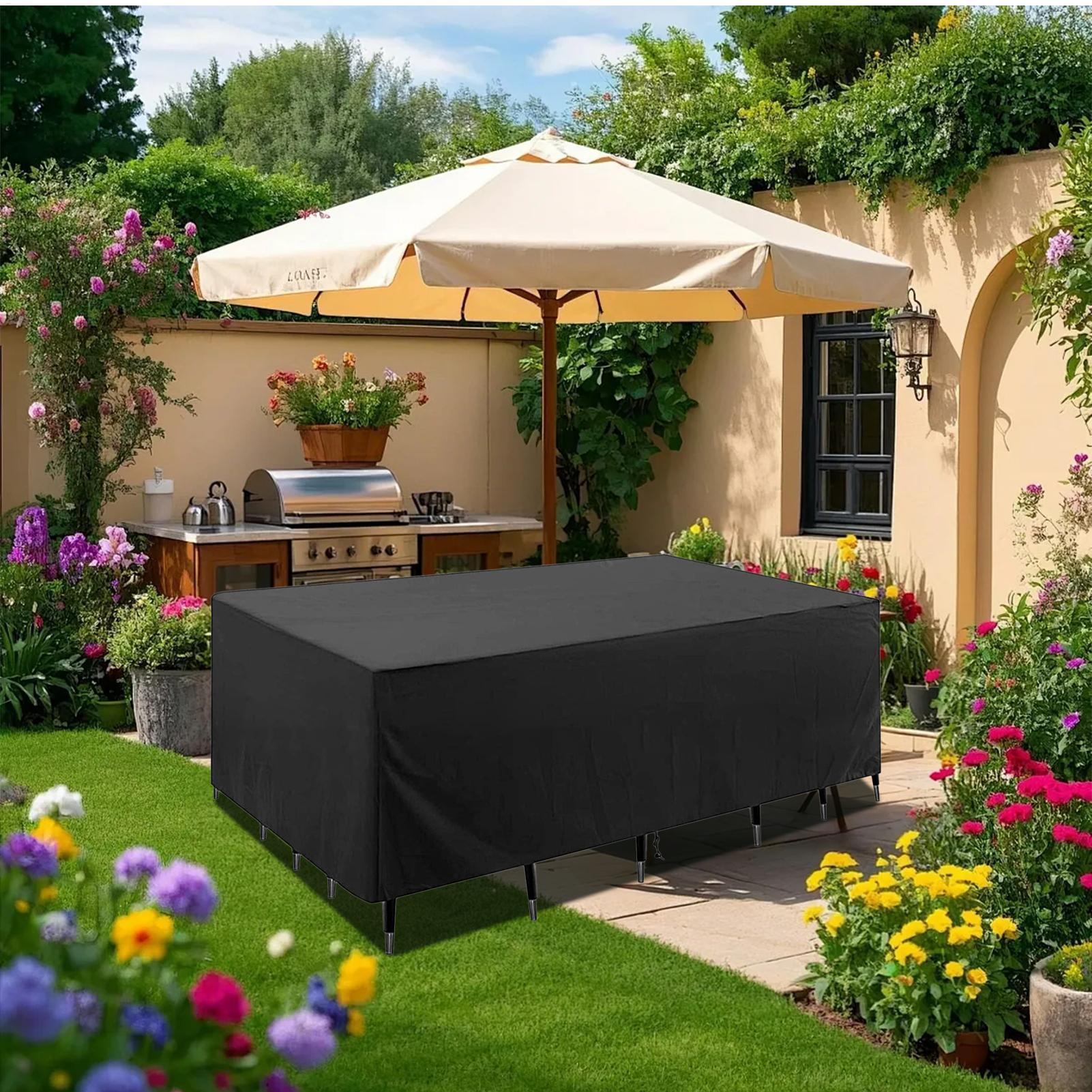 Outside Table Cover Sun Protec - Outdoor Furniture Balcony review and price