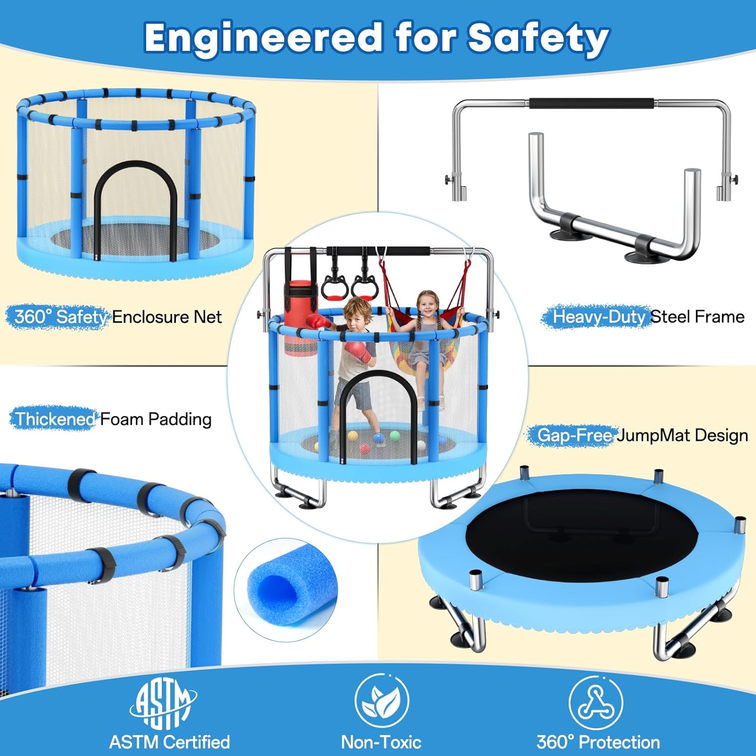 Toddler Trampoline,Trampoline  - Outdoor Furniture Modern review and price