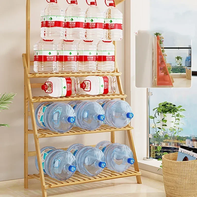 Adjustable Bamboo Plant Shelf  - Outdoor Furniture Balcony review and price