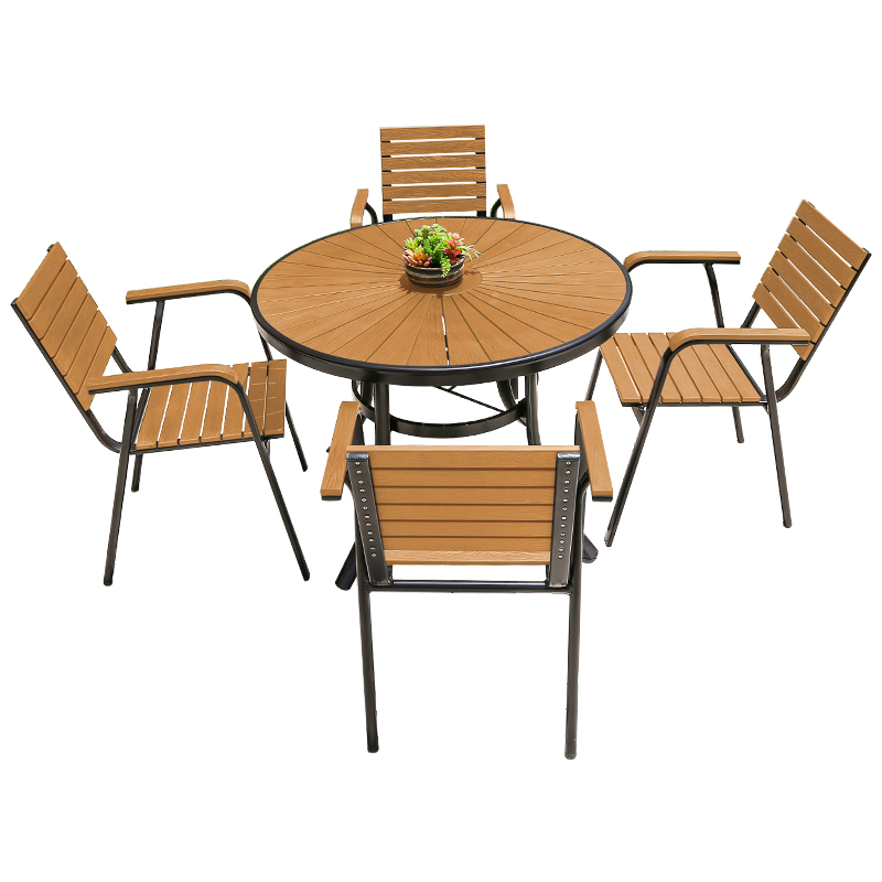 Modern Outdoor Round Dining Ta - Outdoor Furniture For Cafe review and price