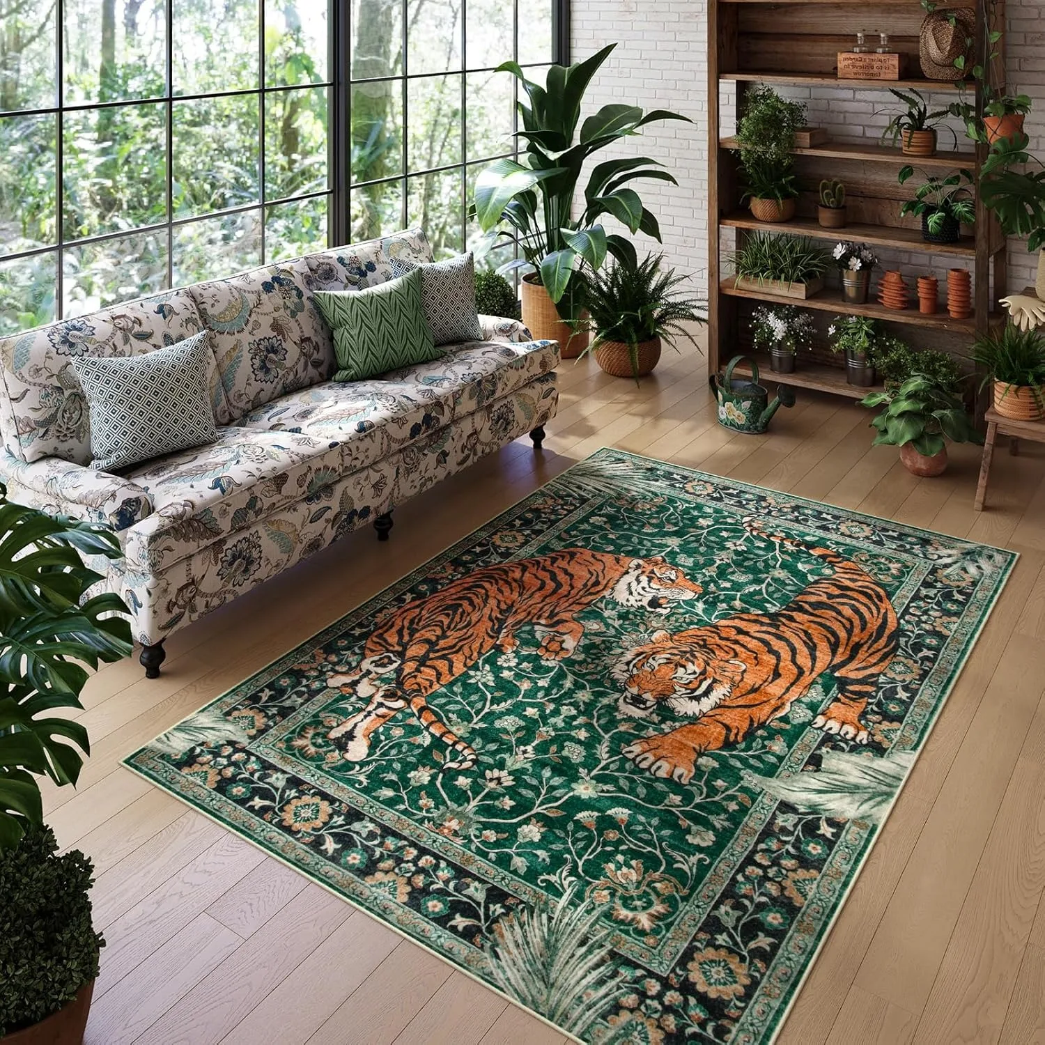 Jungle Tiger Rug for Living Ro - Outdoor Furniture For Cafe review and price