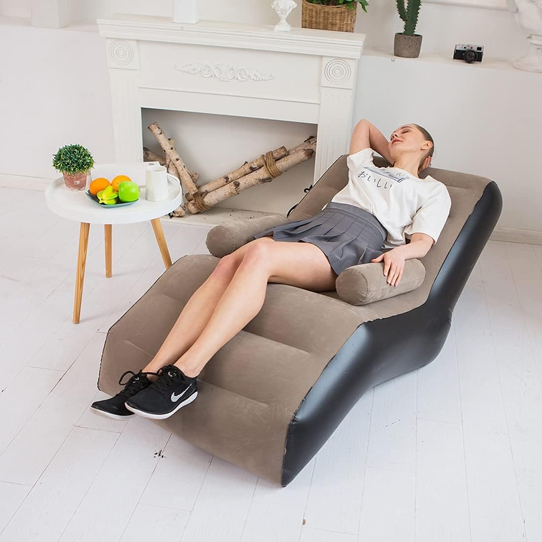 Folding Lazy Sofa,Inflatable L - Outdoor Furniture Balcony review and price