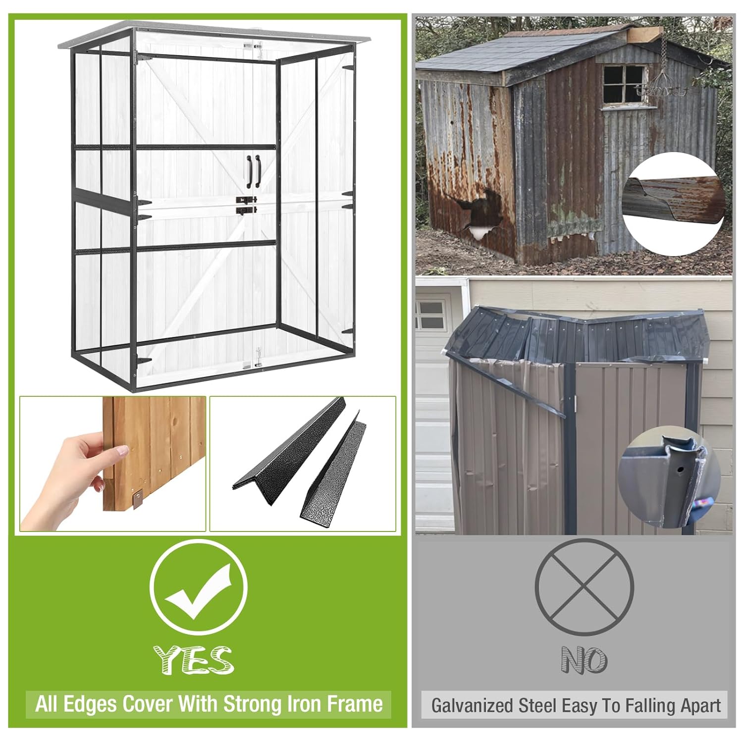 Outdoor Cabinet Storage Shed w - Outdoor Furniture Modern review and price