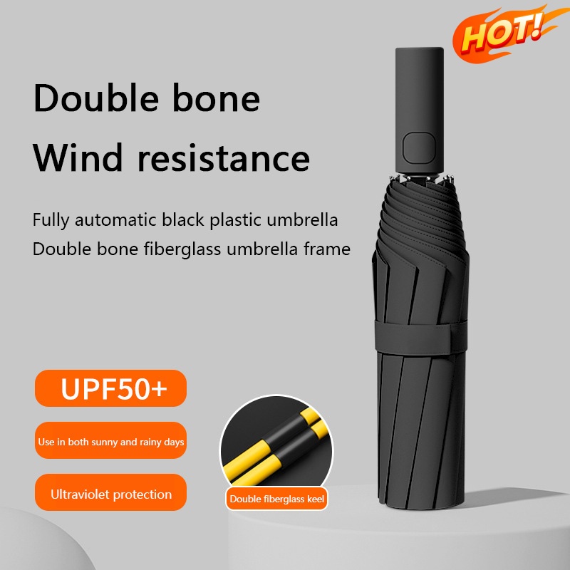 Automatic Umbrella 24 Bone Sol - Parasol Umbrella Large review and price