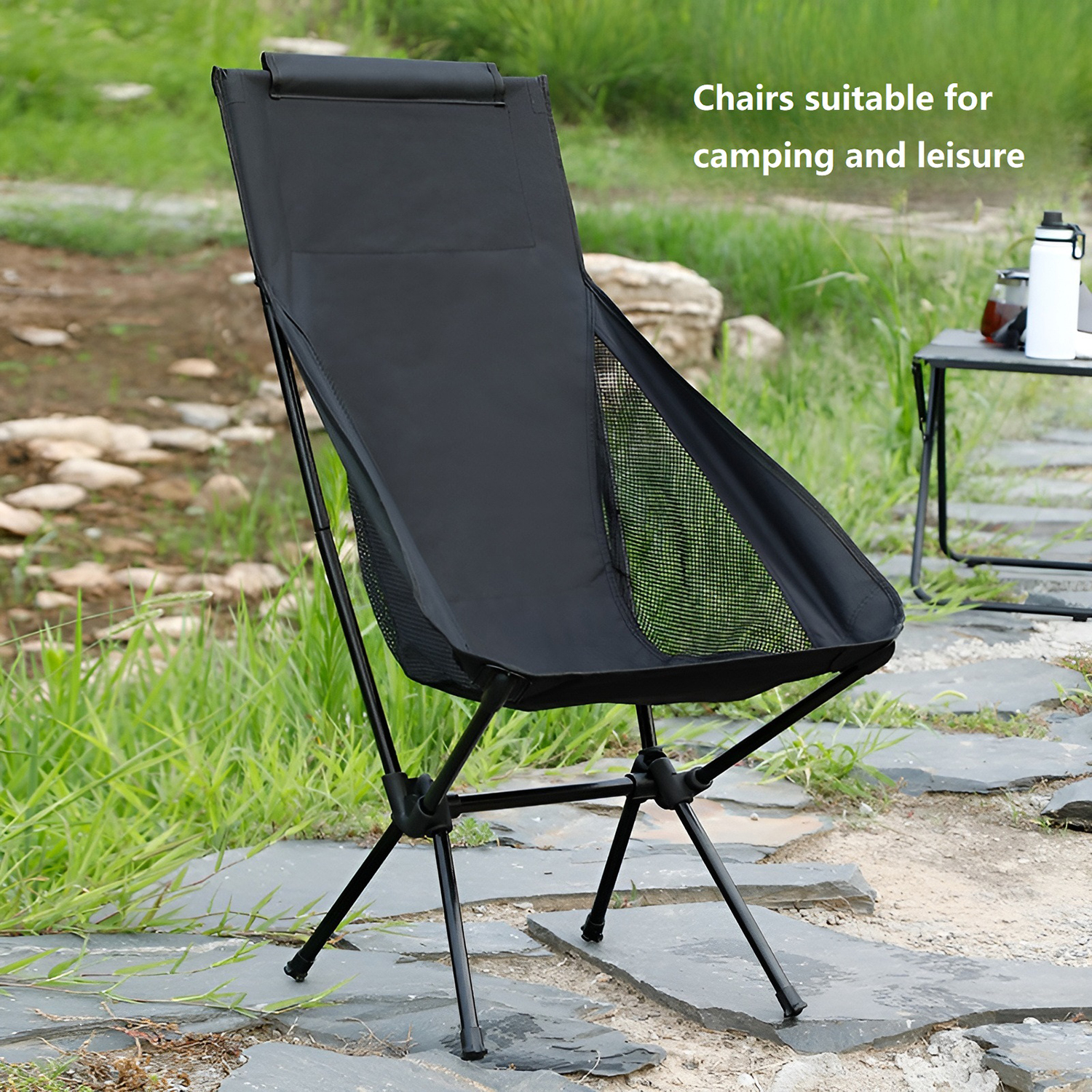 Foldable Camping Chairs Set Li - Outdoor Furniture Deals review and price